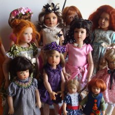 Семейство коллекционных кукол от Helen Kish