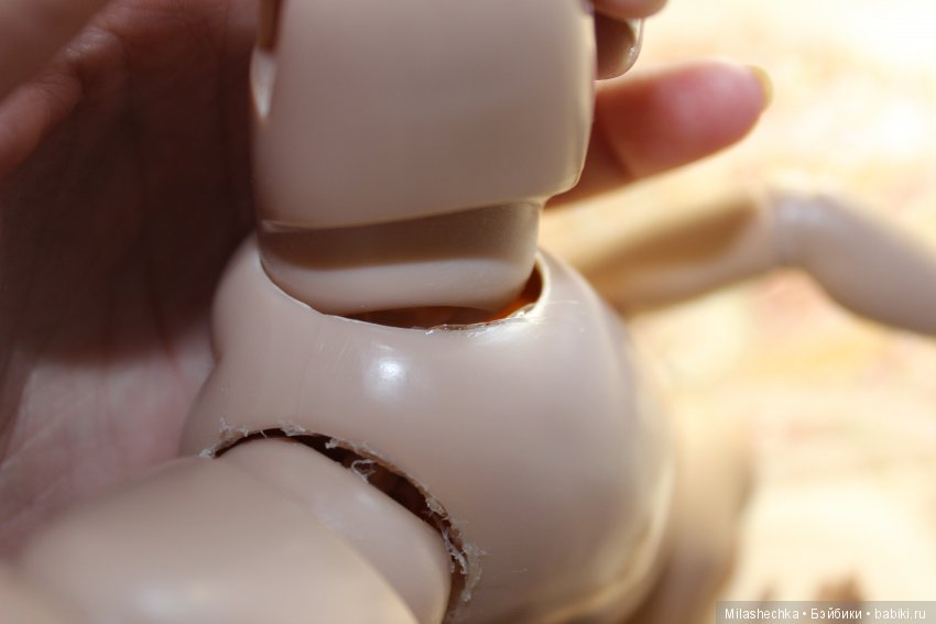 Шарнирные проблемы или как проклеить куклу Тоннер. Я ее починила (фото 2)