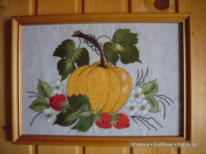 Вышивка - отдых для души — Другие хобби и увлечения: сад