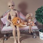 Мебельный гарнитур своими руками "Розовые мечты"