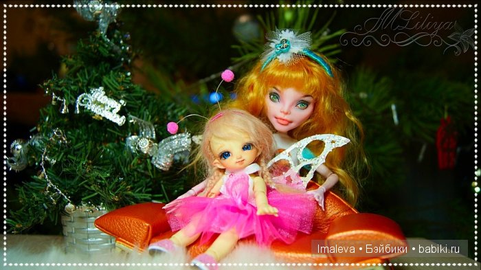 А у нас скоро Новый Год, а у вас? Или Пуки-пуки и Монстер Хай, необычное сочетание (фото 4)