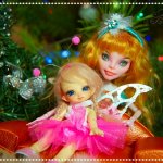 А у нас скоро Новый Год, а у вас? Или Пуки-пуки и Монстер Хай, необычное сочетание