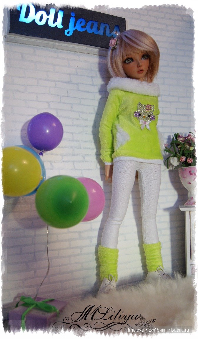 Трикотажная коллекция "Doll jeans". Зима - 2016 или одежда для слим МСД