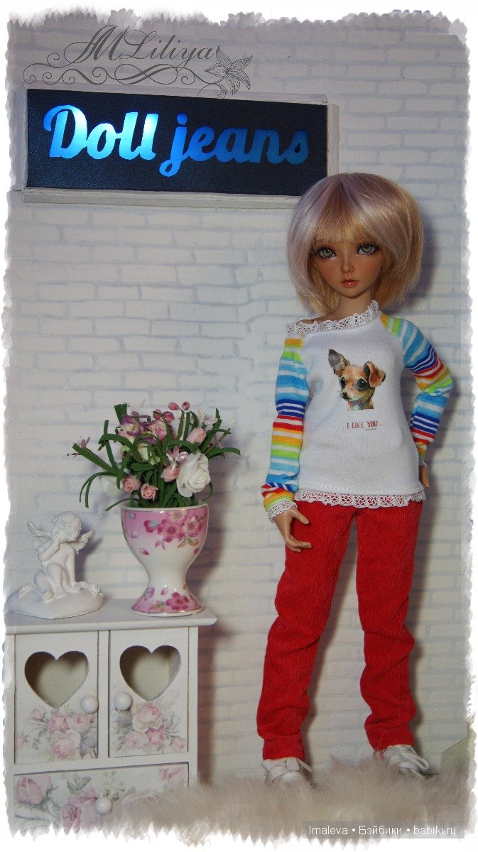 Трикотажная коллекция "Doll jeans". Зима - 2016 или одежда для слим МСД (фото 4)