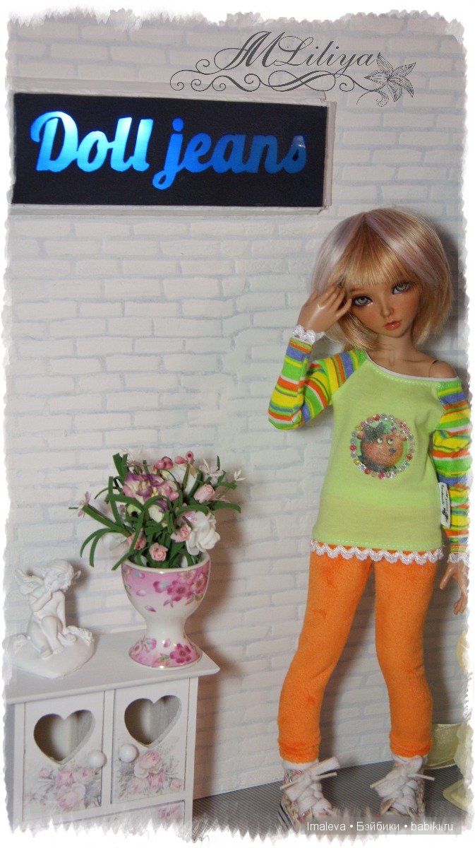 Трикотажная коллекция "Doll jeans". Зима - 2016 или одежда для слим МСД (фото 6)