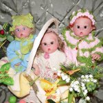Мои малыши Эльфики из молдика Офелия, рожденные в первый день Весны! Куклы реборн Натальи Фединой, Baby-Zest