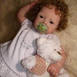 Моя малышка Лола, кукла реборн Натальи Фединой, Baby-Zest
