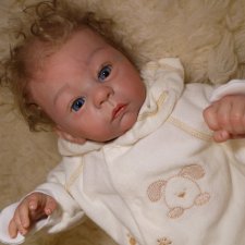 Моя малышка Полюшка, кукла реборн Натальи Фединой, Baby-Zest