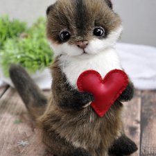 Ручная выдра. Милый тедди зверек ❤️