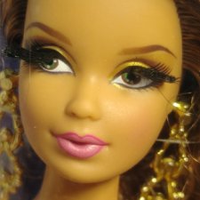 2014 Barbie Look City Shine — Gold Dress (Steffie) NRFB