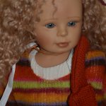 Henriette от Bettina Feigenspan, пятно на личике куклы