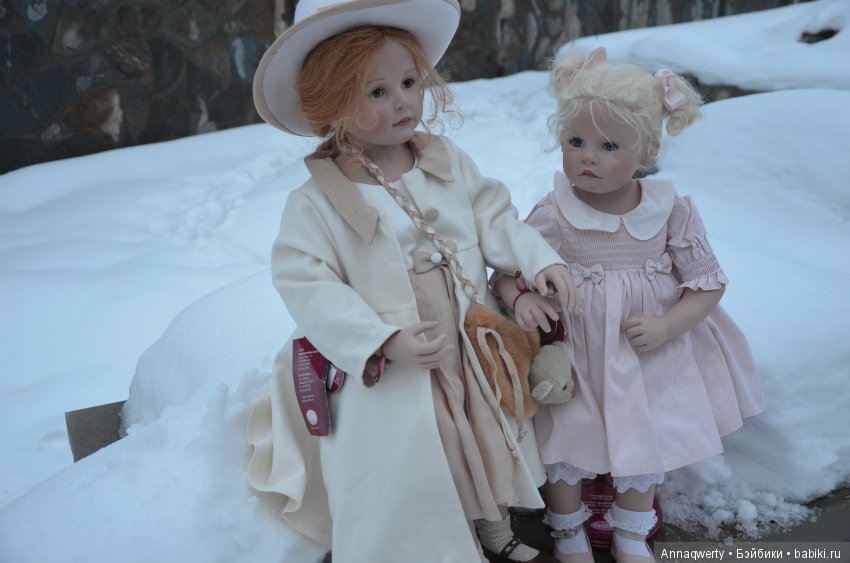 Лесли и Холли из коллекции "Шесть сестёр" от Hildegard Gunzel для Gotz 2002 года