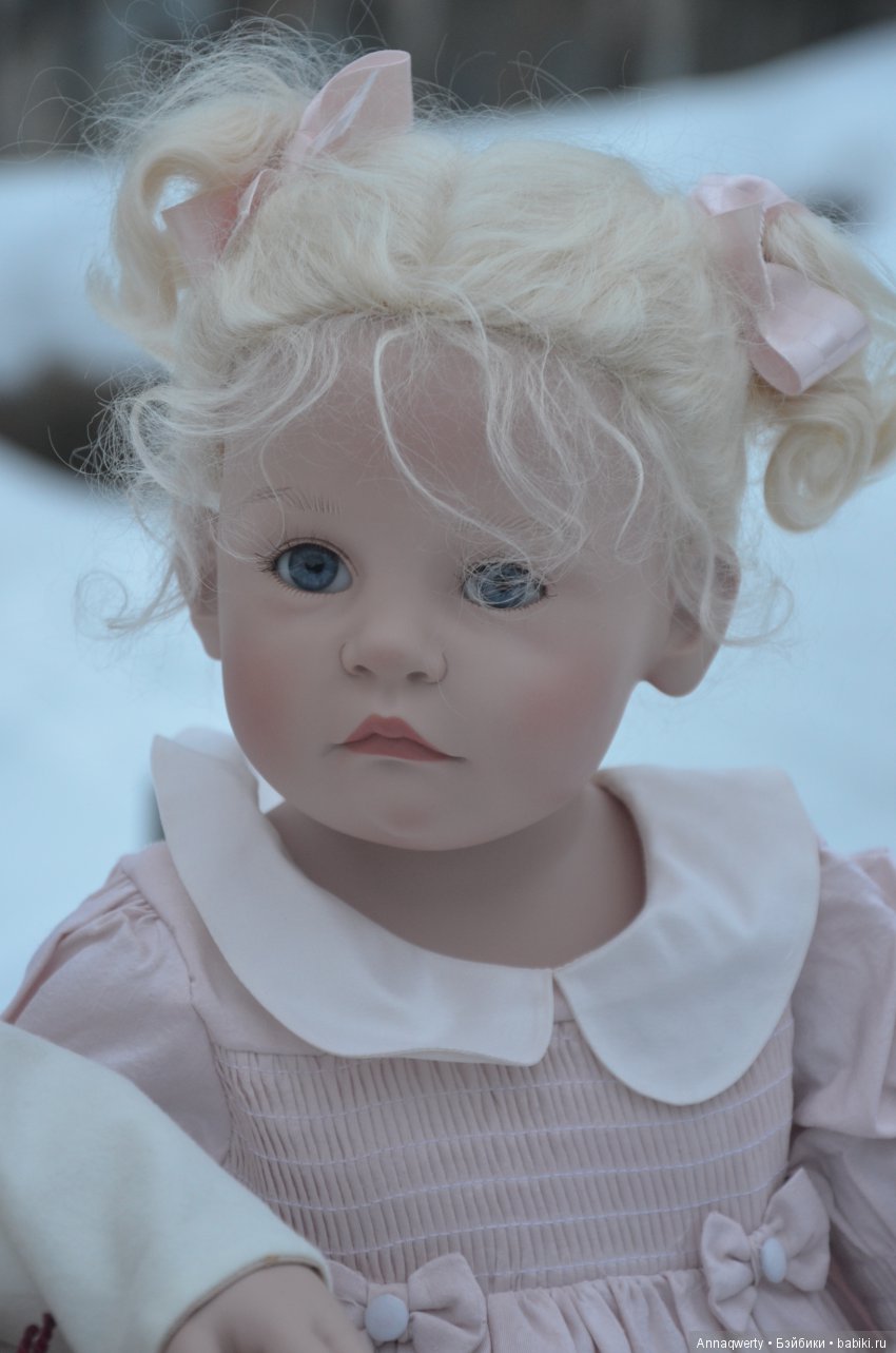 Лесли и Холли из коллекции "Шесть сестёр" от Hildegard Gunzel для Gotz 2002 года (фото 9)