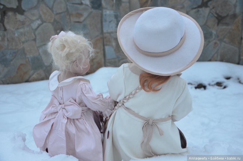 Лесли и Холли из коллекции "Шесть сестёр" от Hildegard Gunzel для Gotz 2002 года