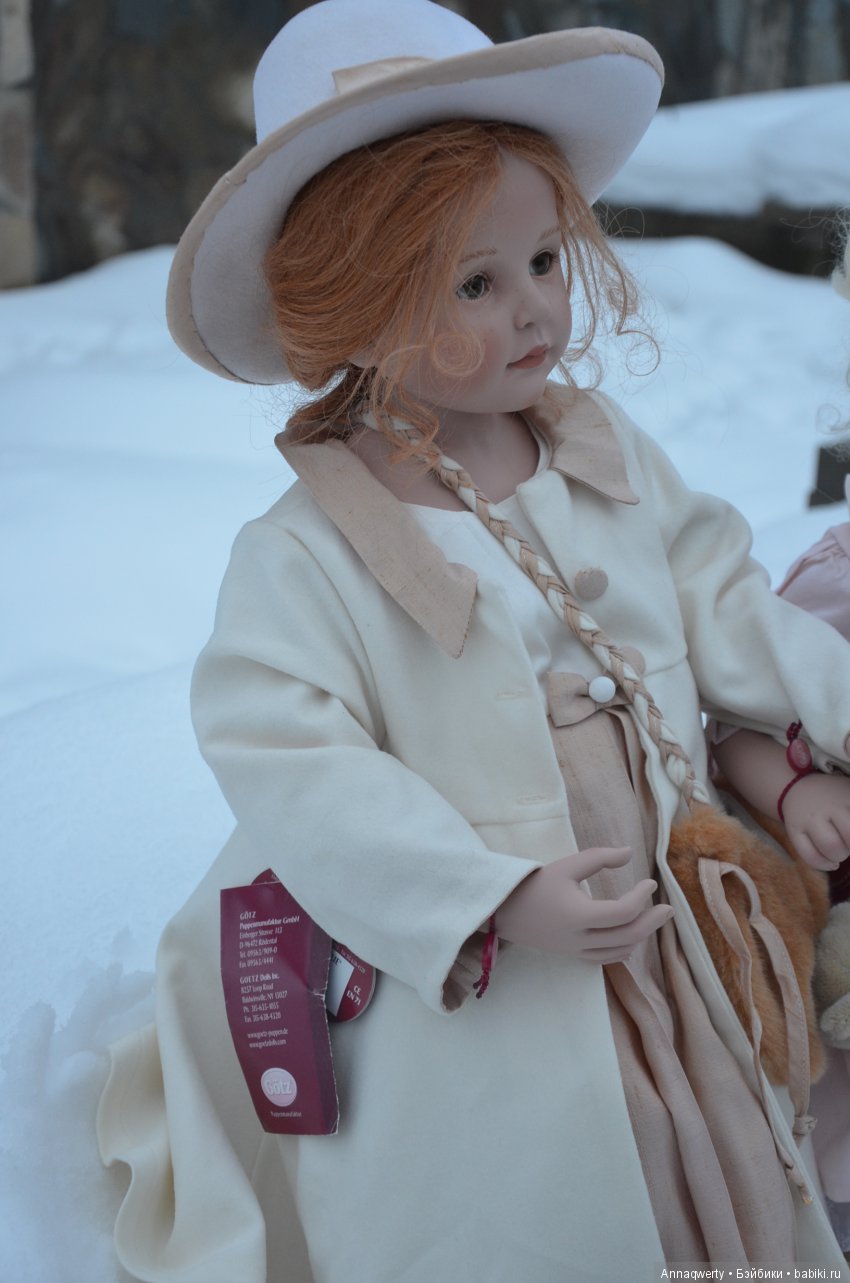 Лесли и Холли из коллекции "Шесть сестёр" от Hildegard Gunzel для Gotz 2002 года (фото 5)