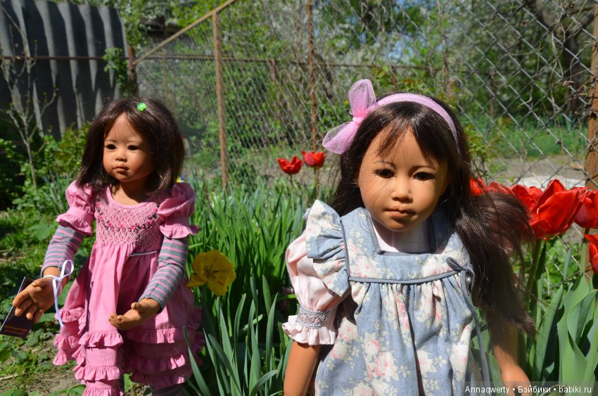 Мои девочки- азиаточки Heidi Plusczok встретили весну (фото 8)