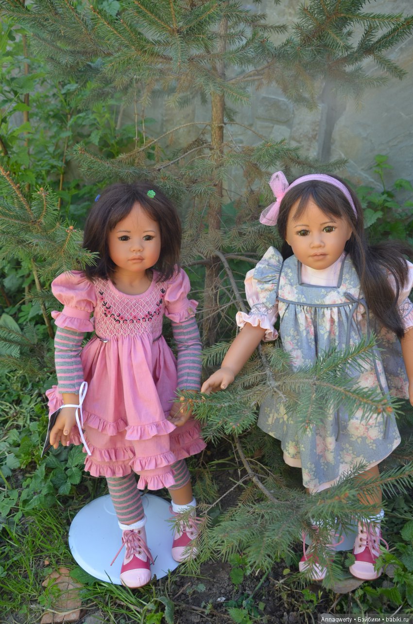 Мои девочки- азиаточки Heidi Plusczok встретили весну