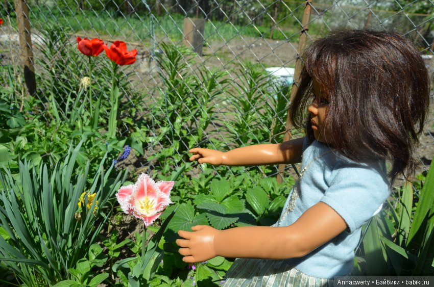Мои девочки- азиаточки Heidi Plusczok встретили весну