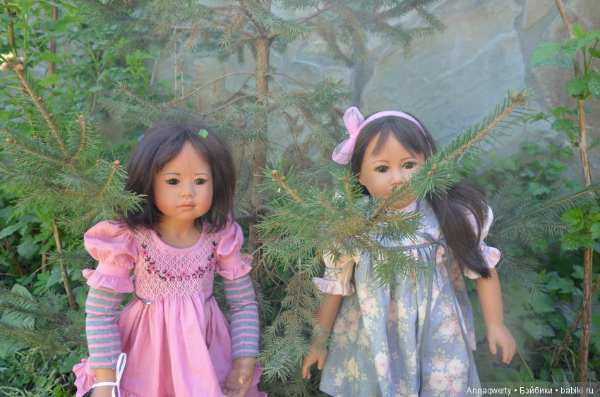 Мои девочки- азиаточки Heidi Plusczok встретили весну