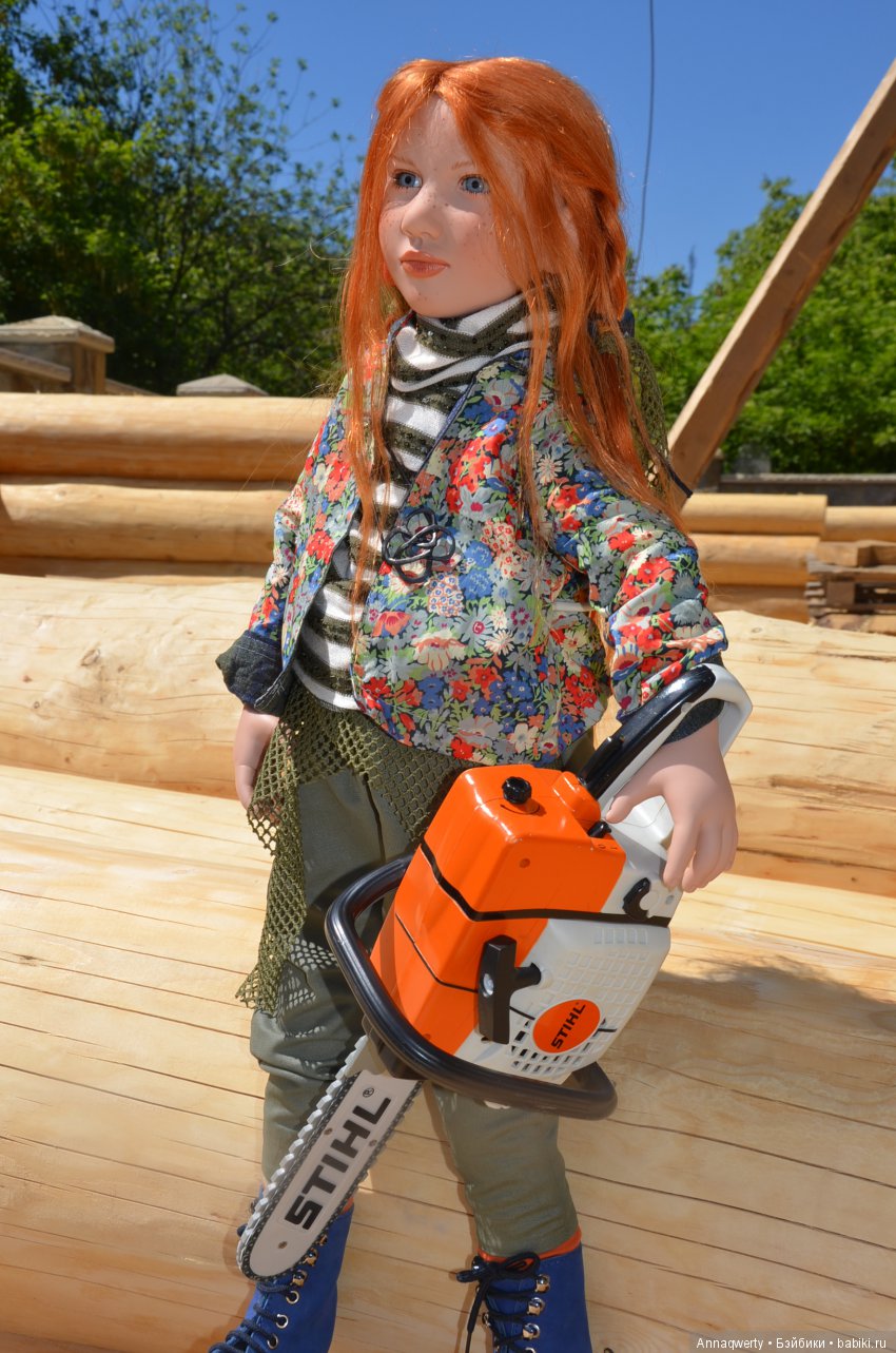 Что нам стоит дом построить! Куколка Sole от Zwergnase (фото 7)