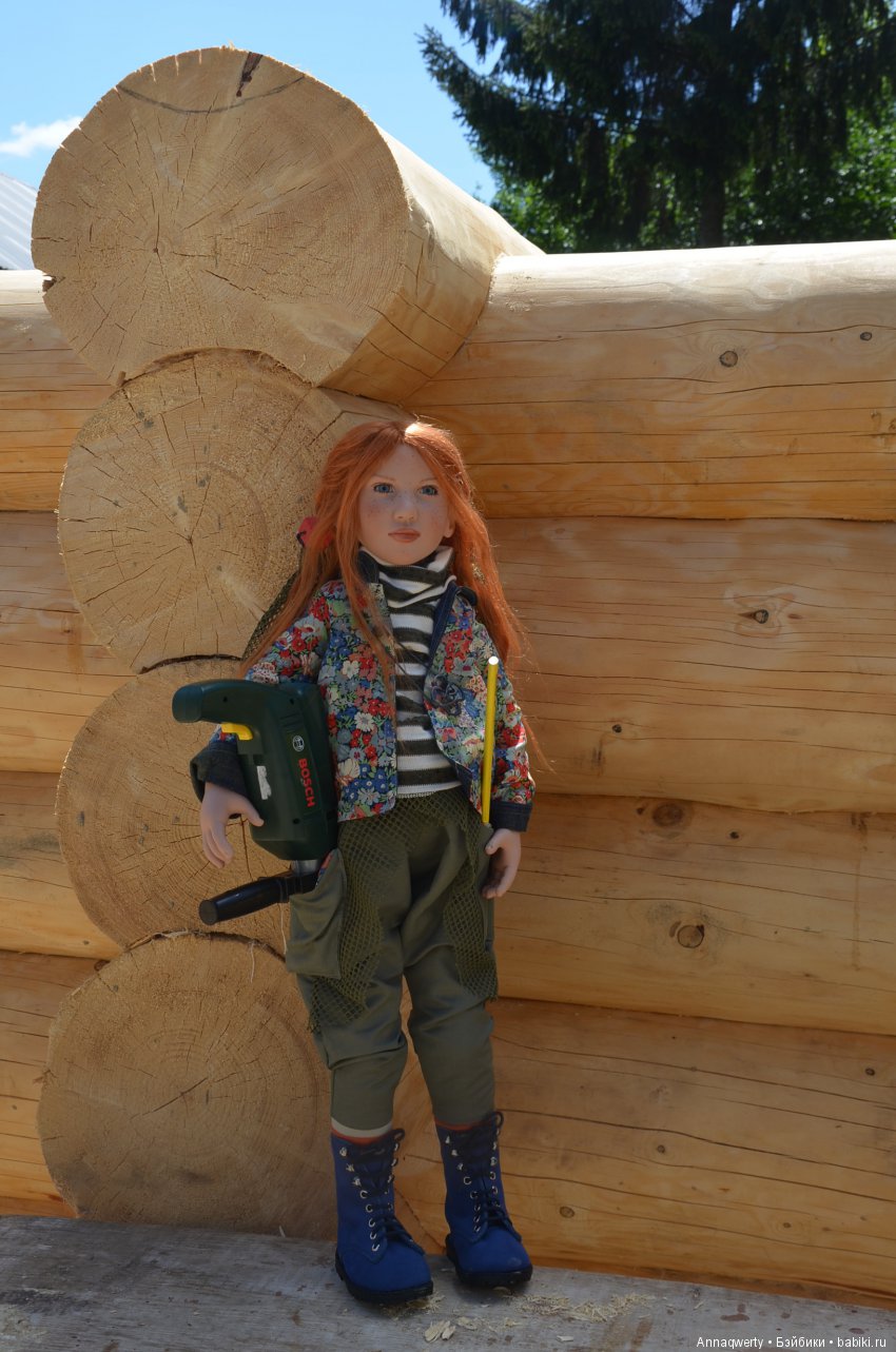 Что нам стоит дом построить! Куколка Sole от Zwergnase