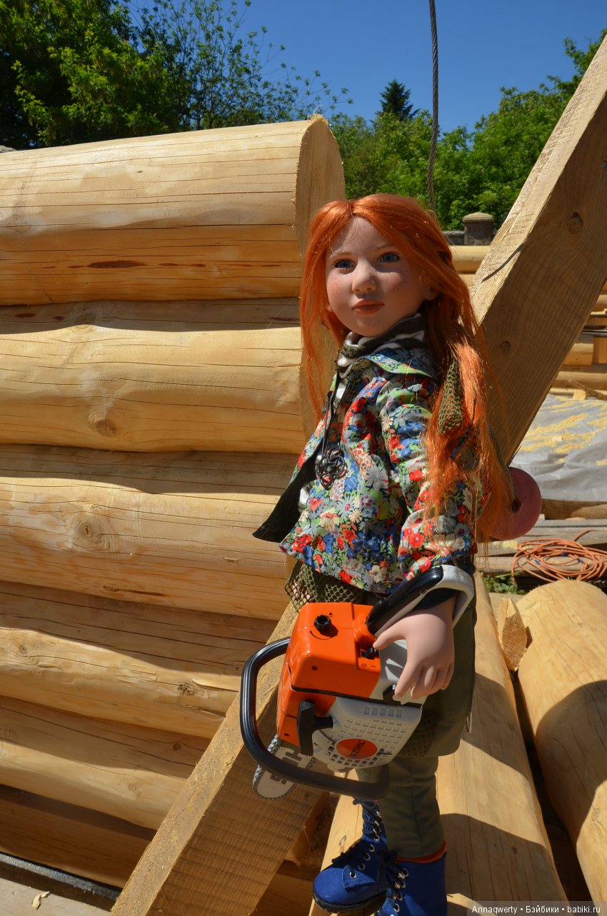 Что нам стоит дом построить! Куколка Sole от Zwergnase