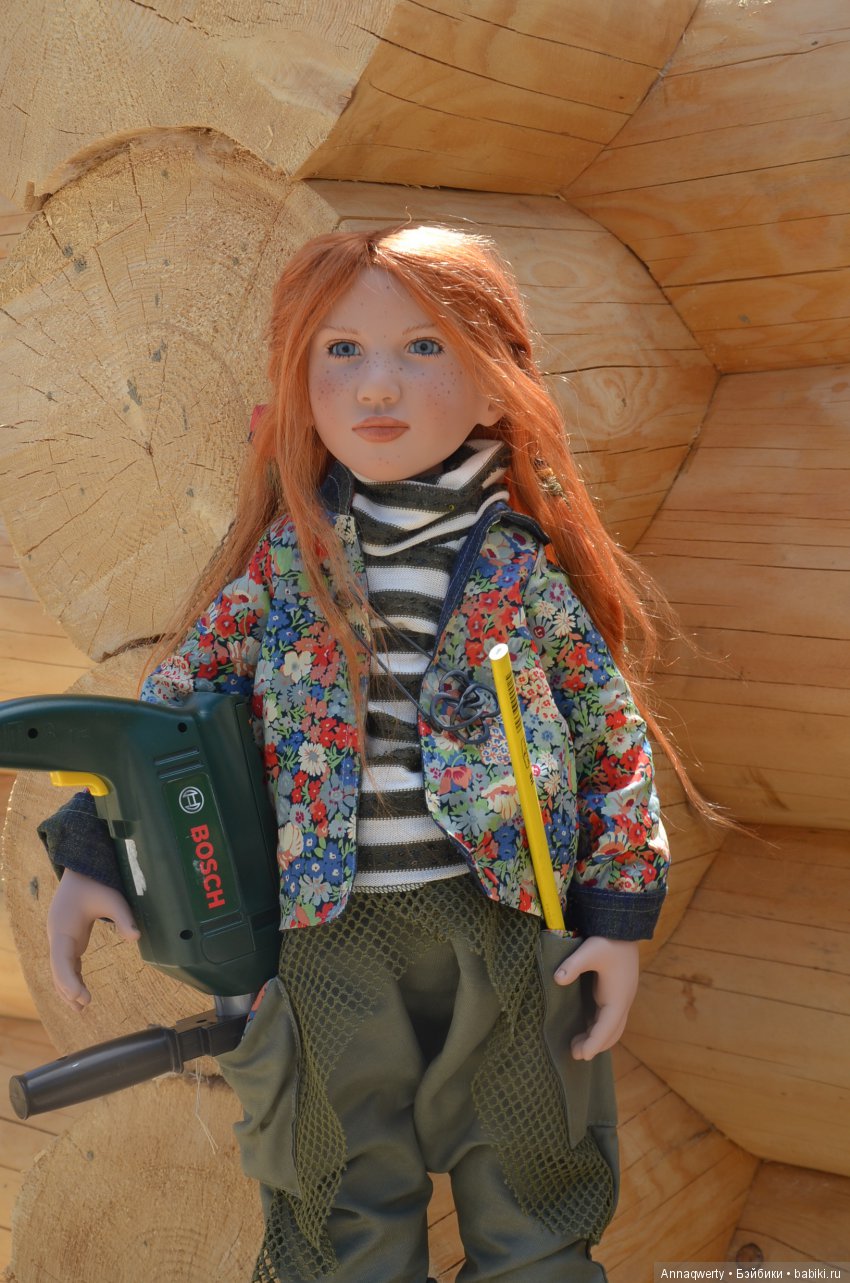 Что нам стоит дом построить! Куколка Sole от Zwergnase
