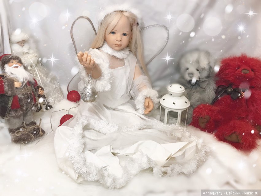 Всех с Наступающим!Поздравления от моих мишек Чарли(Charlie Bears)