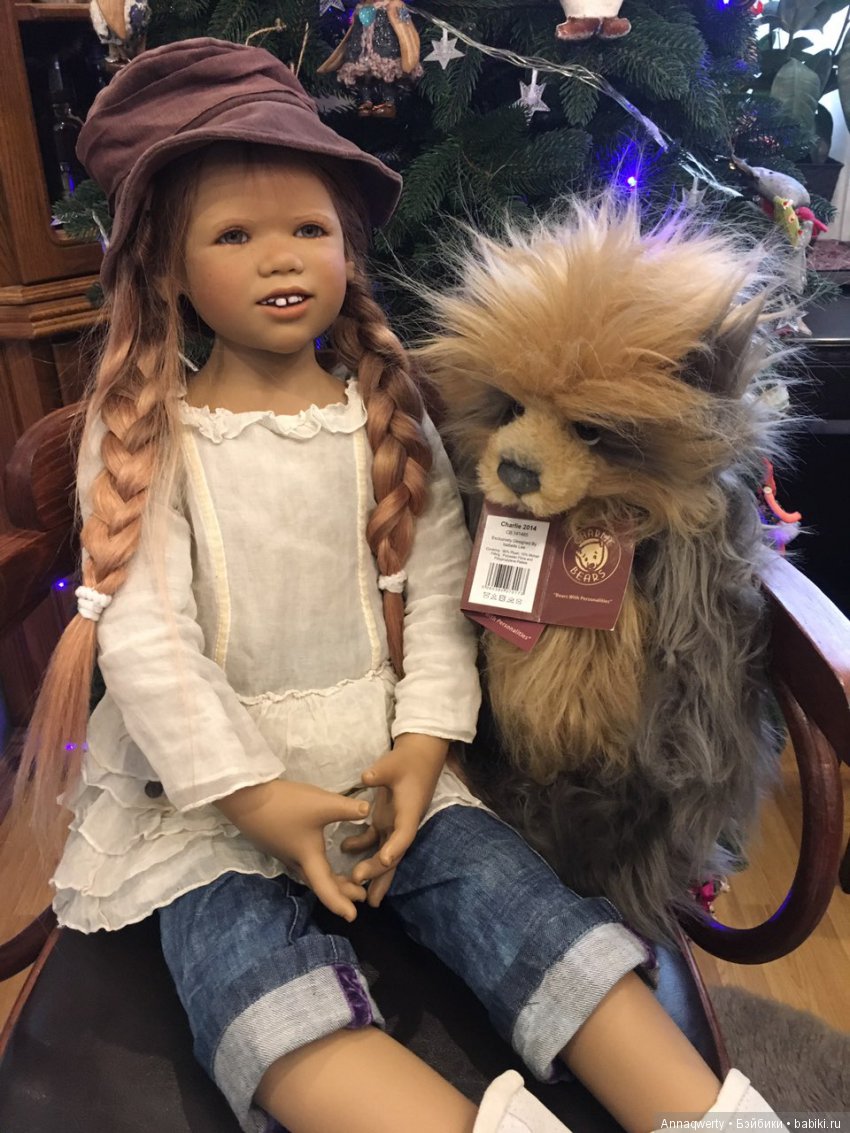 Всех с Наступающим!Поздравления от моих мишек Чарли(Charlie Bears)