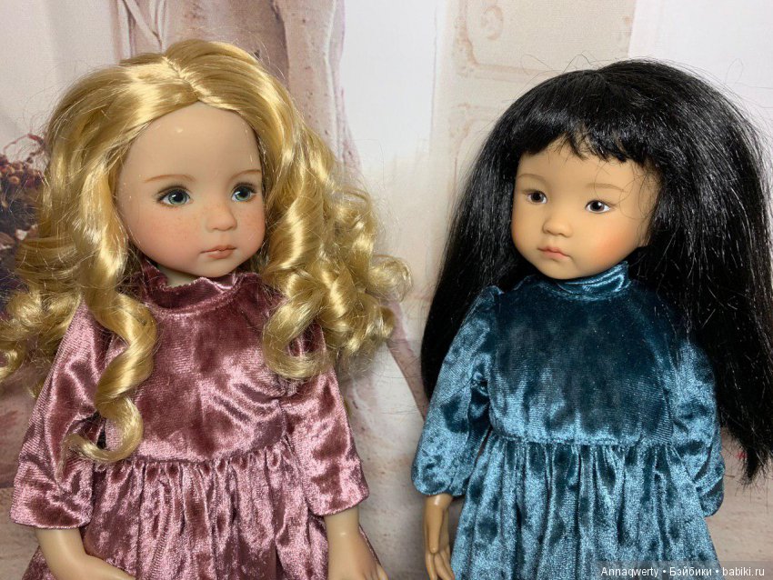 Новые наряды для малышек. Куколки Еффнер