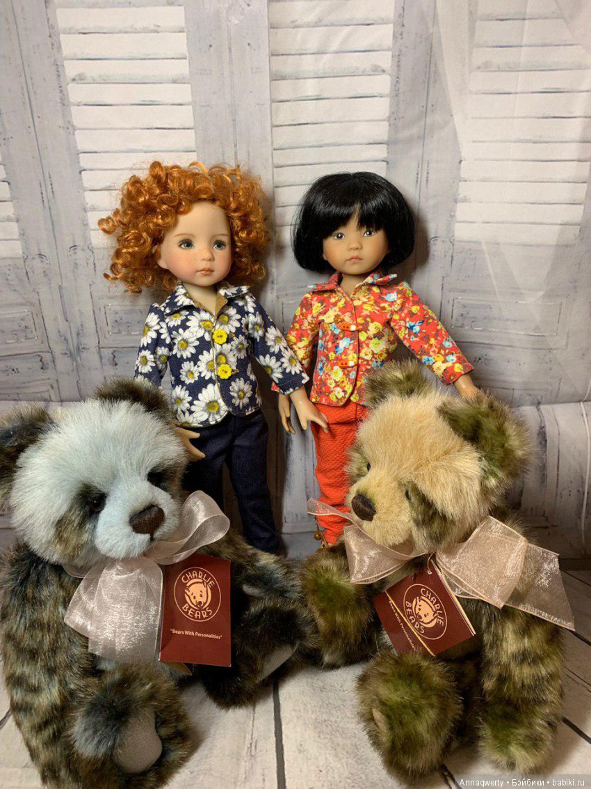 Новые наряды для малышек. Куколки Еффнер