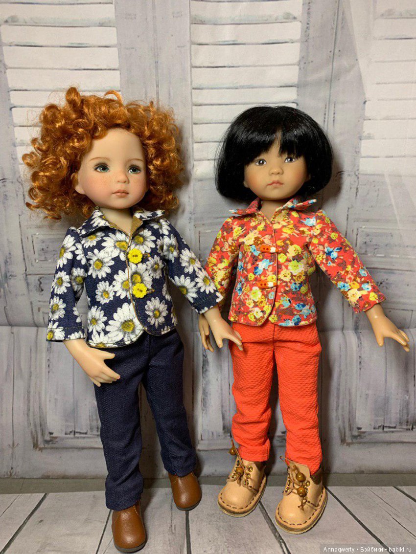 Новые наряды для малышек. Куколки Еффнер