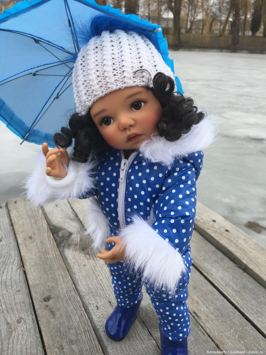 Цвет настроения был точно синий(Saffi meadow dolls) Мы в десятке (фото 4)