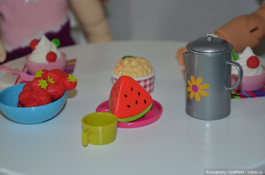 Как живут мои девочки Лиза и София(Meadow dolls) или приглашаем на чай (фото 6)