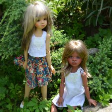 Имани и Сиена, просто летние фото