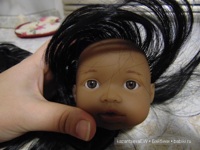 Новые волосы для Фелиции — Перепрошивка волос и восстановление париков: МК (фото 10)