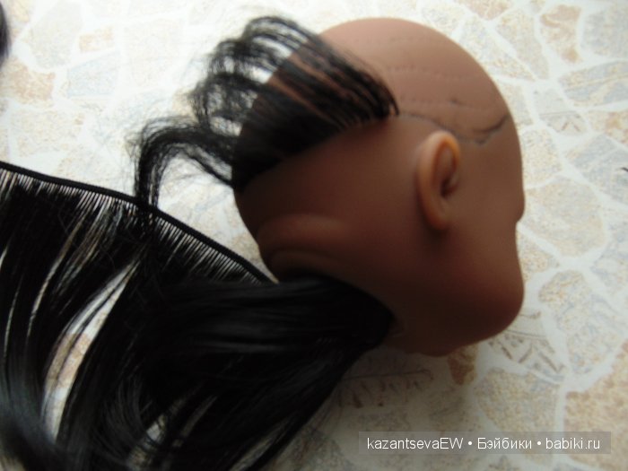 Новые волосы для Фелиции — Перепрошивка волос и восстановление париков: МК (фото 9)