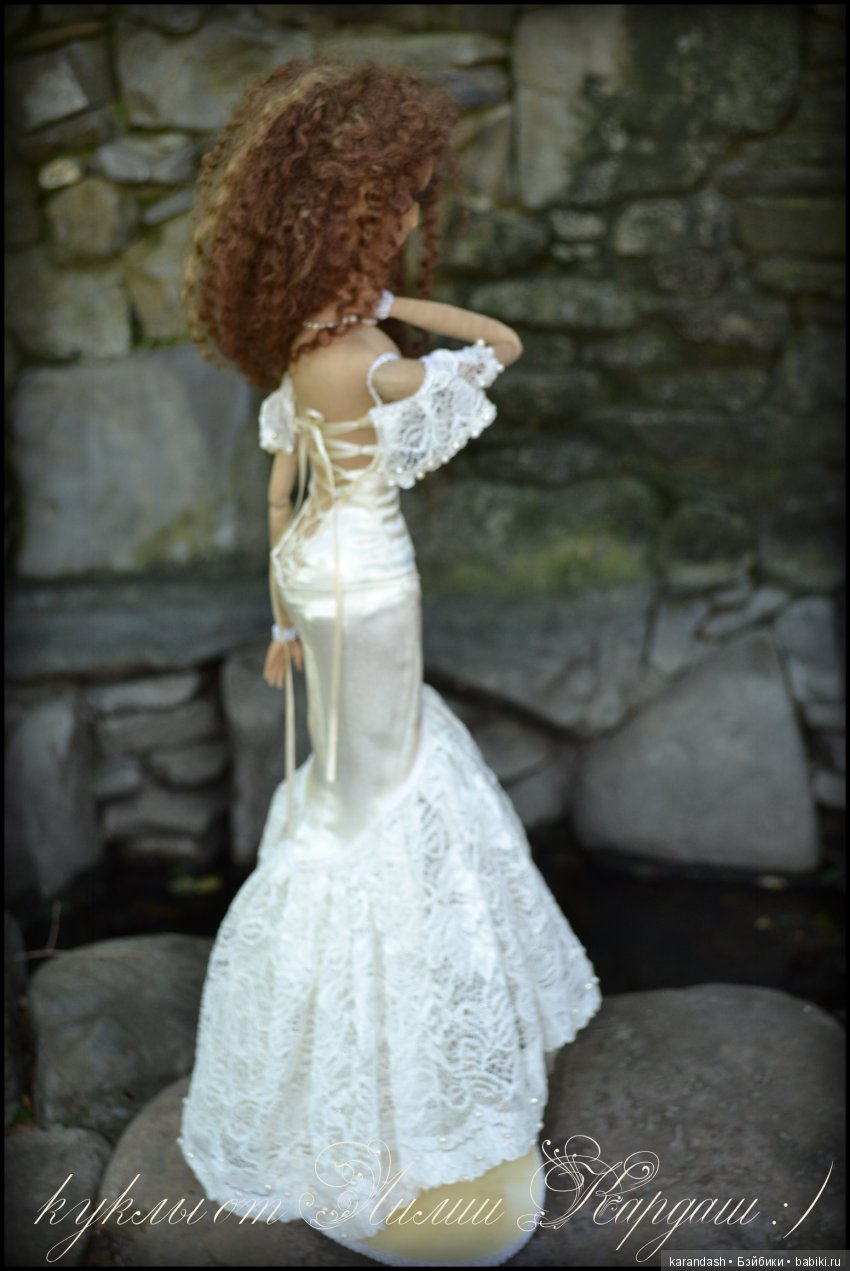 Жизель. Текстильная кукла (фото 4)