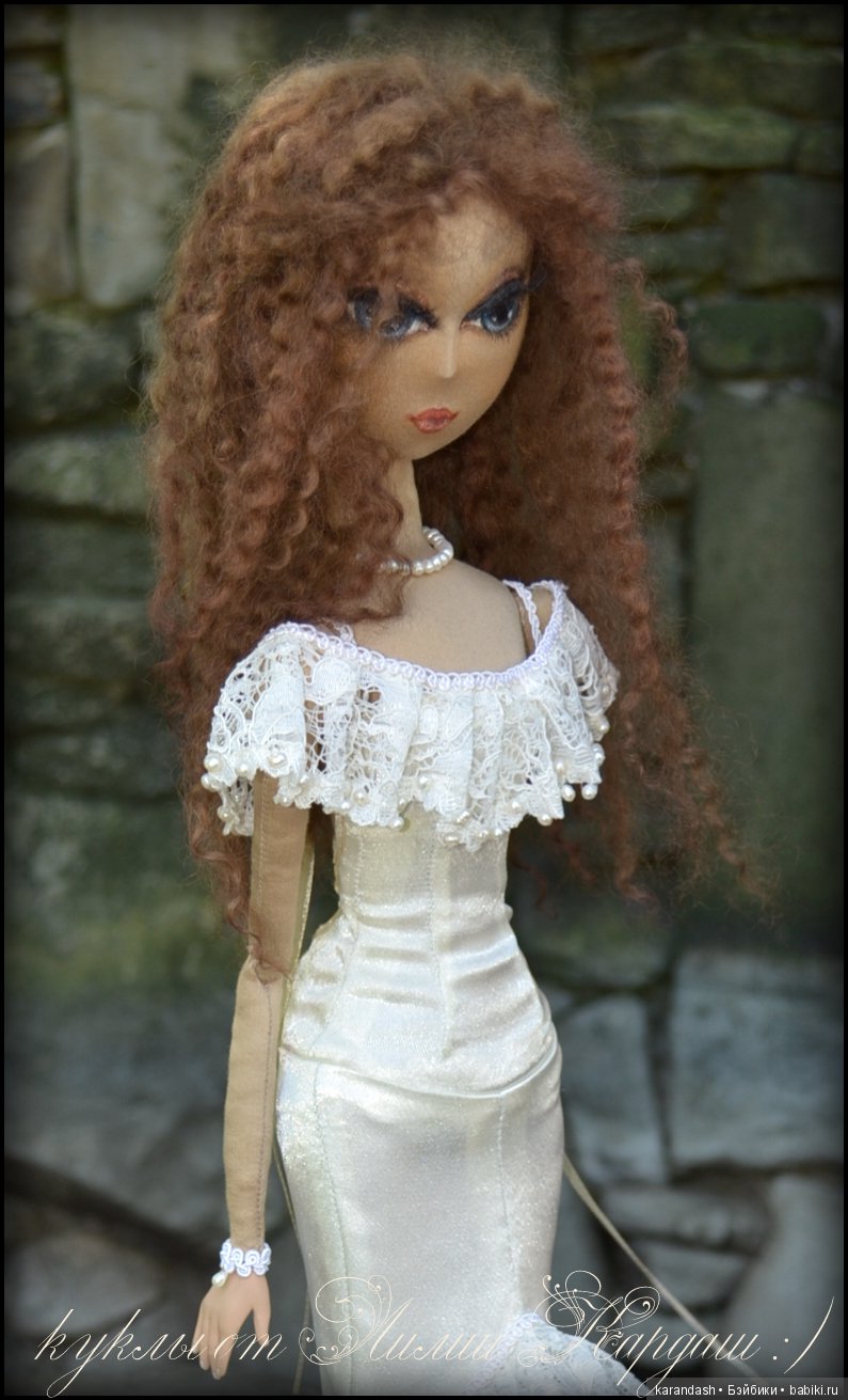 Жизель. Текстильная кукла (фото 2)