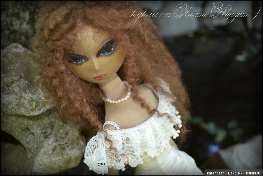 Жизель. Текстильная кукла (фото 6)