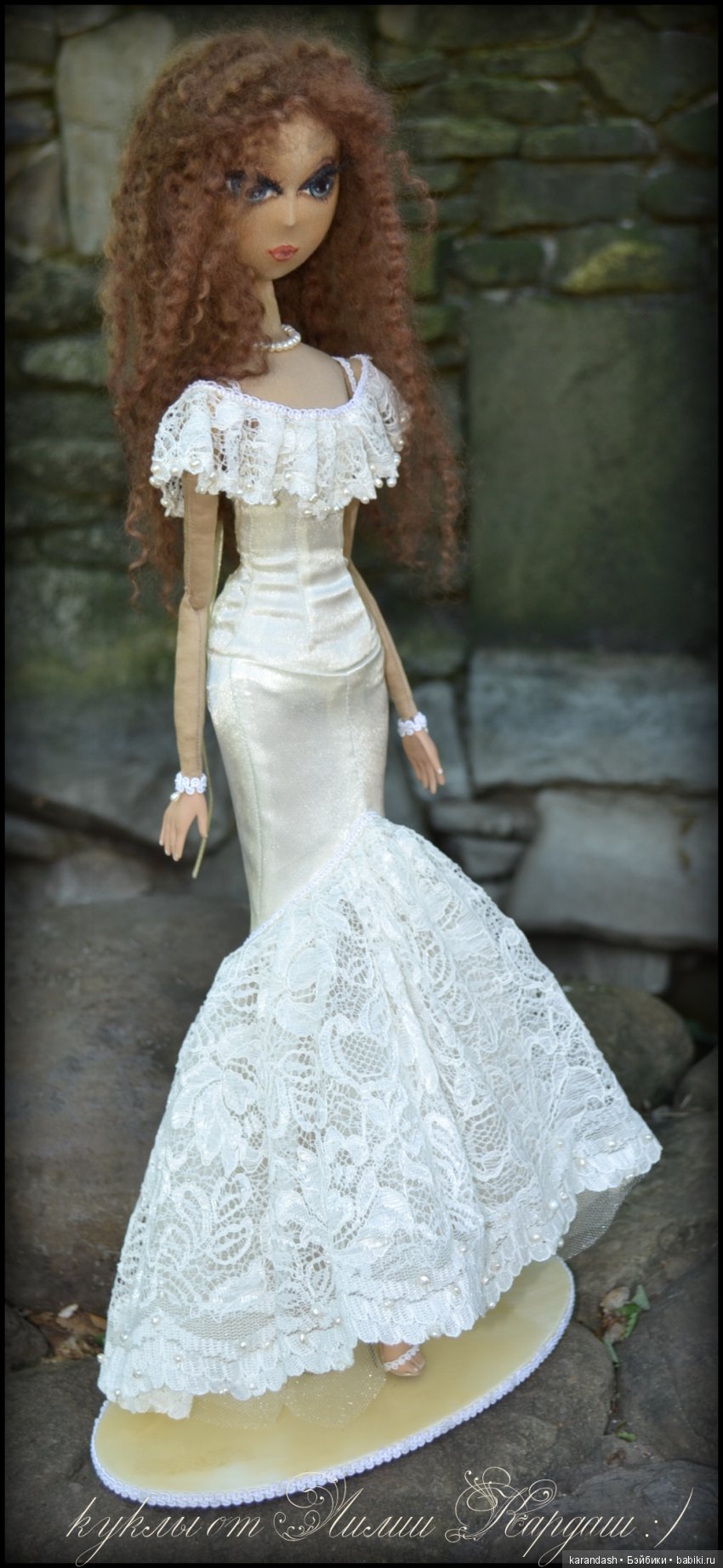 Жизель. Текстильная кукла (фото 3)