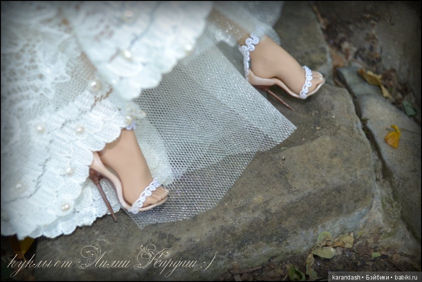 Жизель. Текстильная кукла (фото 7)