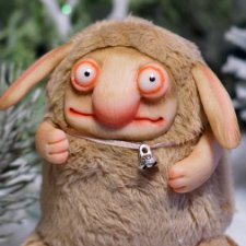 Кролик Троллик, коллекционная авторская игрушка
