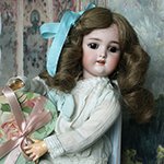 Моя сладкая "N". Антикварная кукла Heinrich Handwerck 0 1/2