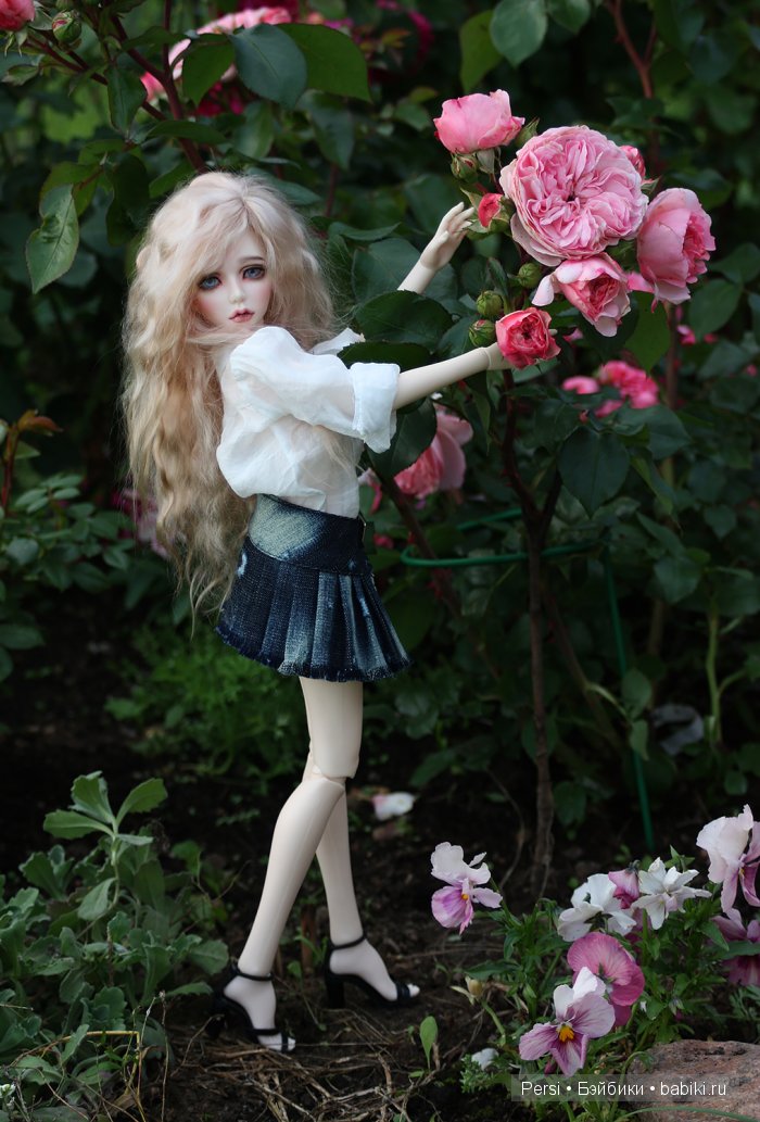 Розовый сад — Куклы Souldoll (Соулдолл): BJD (БЖД) (фото 5)