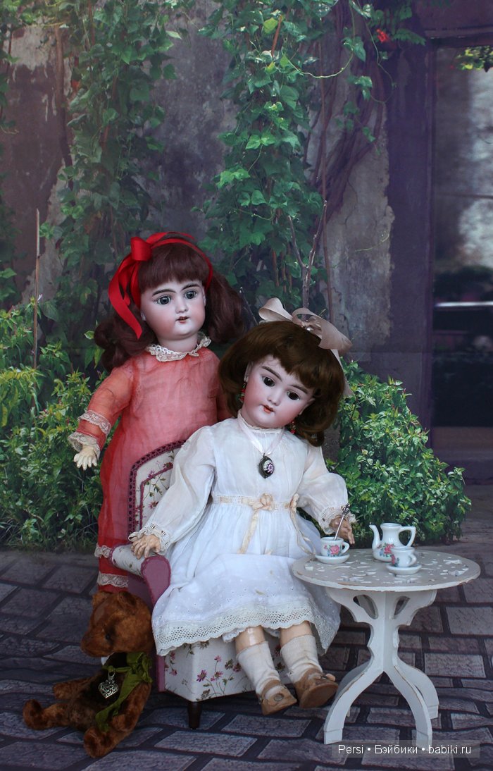 Антикварные куклы Фрида и Матильда. Armand Marseille (фото 7)