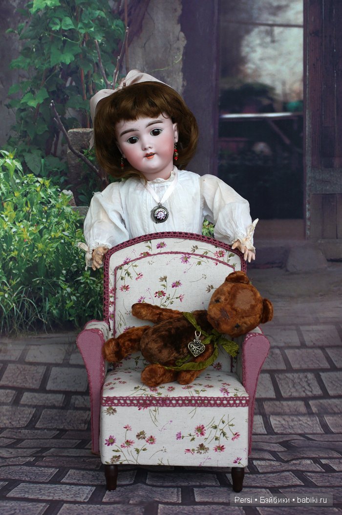 Антикварные куклы Фрида и Матильда. Armand Marseille (фото 10)
