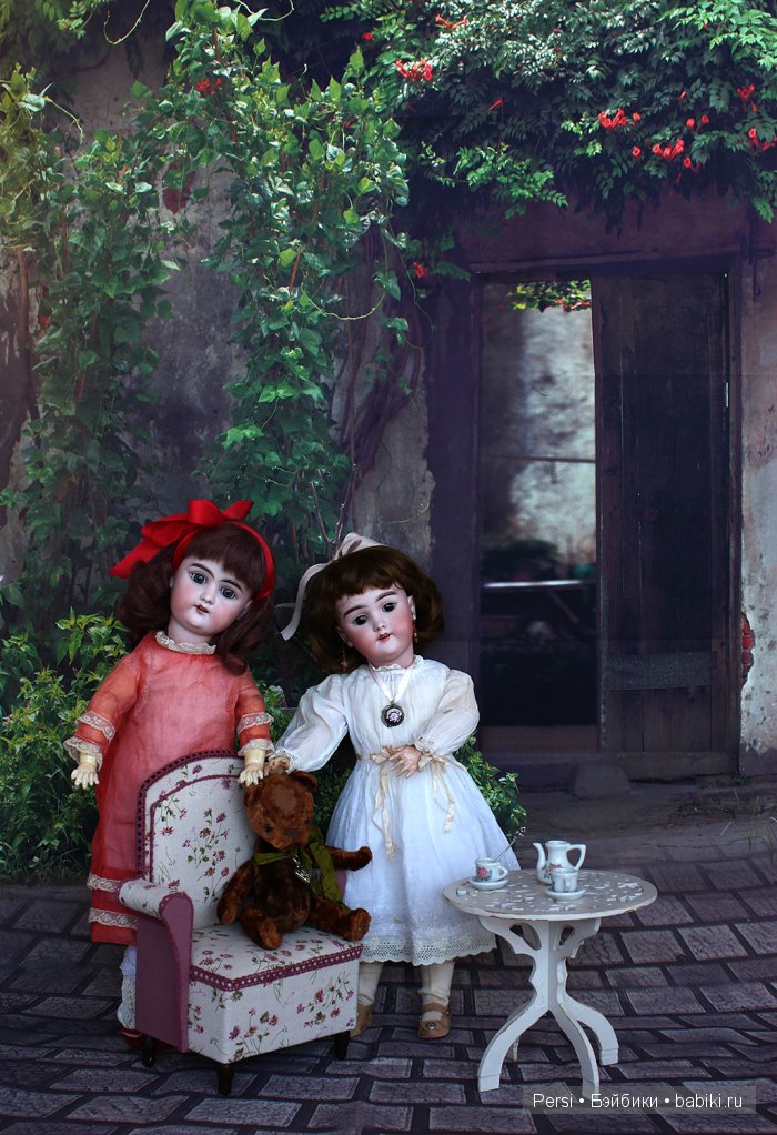 Антикварные куклы Фрида и Матильда. Armand Marseille (фото 9)