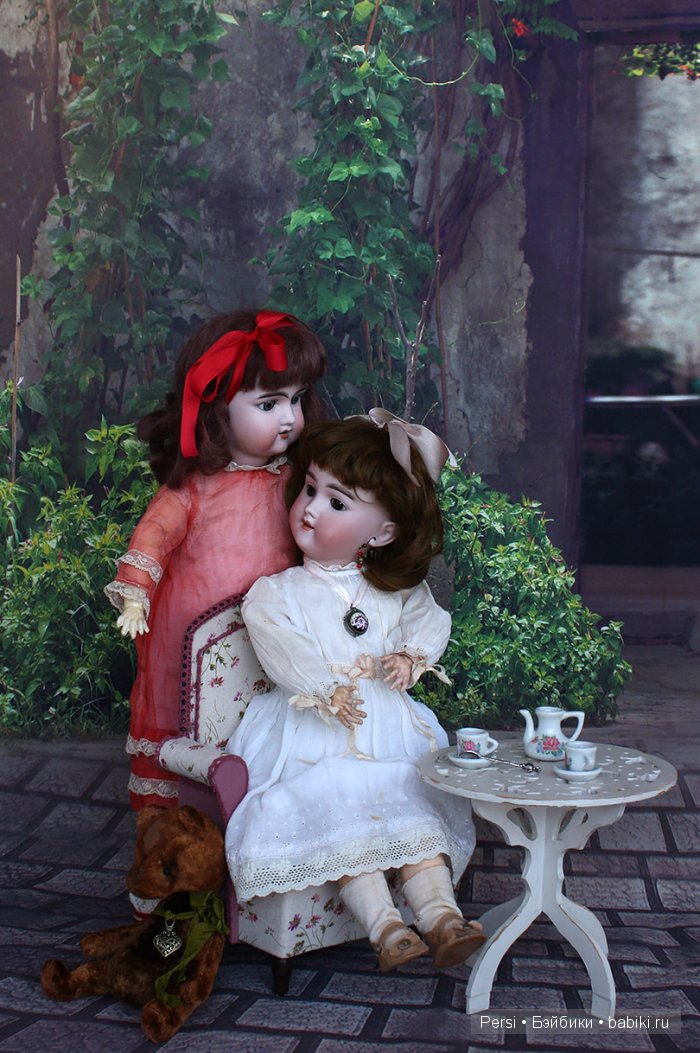 Антикварные куклы Фрида и Матильда. Armand Marseille (фото 8)