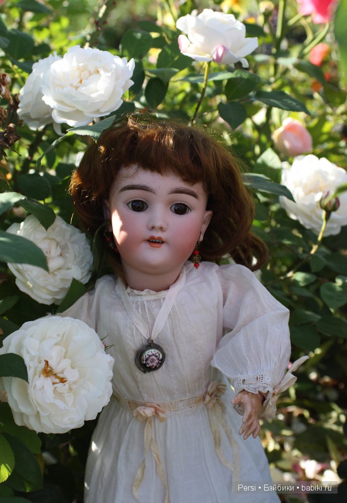 Антикварные куклы Фрида и Матильда. Armand Marseille